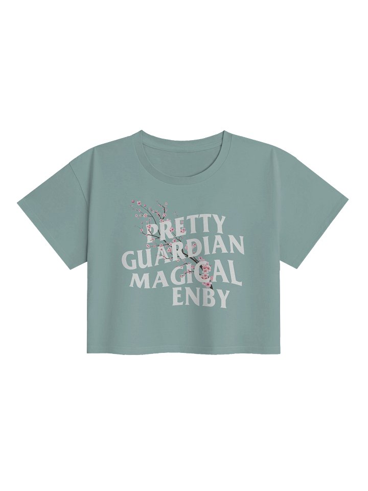 Pretty Guardian Magical Enby Hypebeast Crop Tee product image (9)