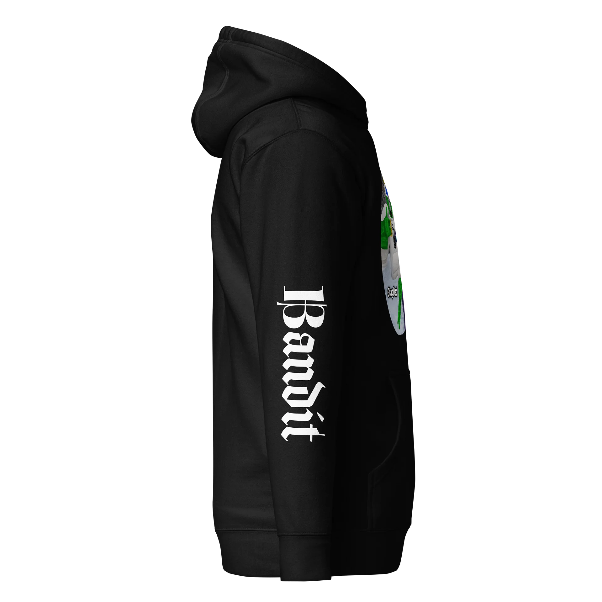 GtagDad x Bandit Black Hoodie – BmoreinLife Edition product image (5)
