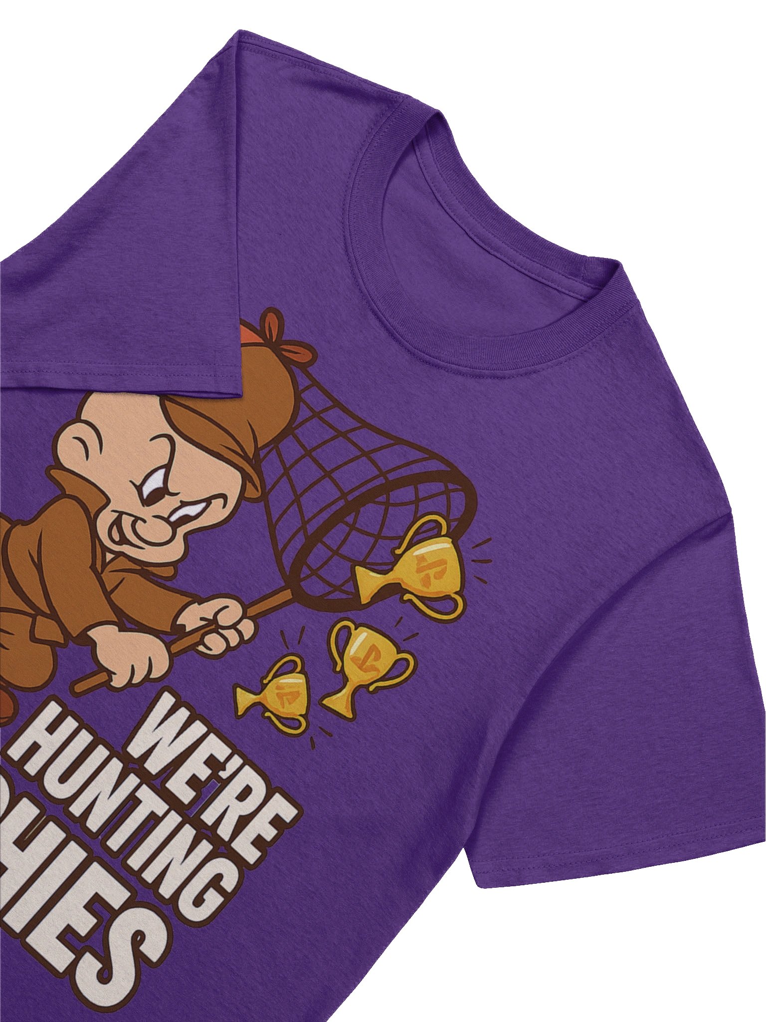 We’re Hunting Twophies – Funny Gamer Trophy Hunter T-Shirt product image (7)