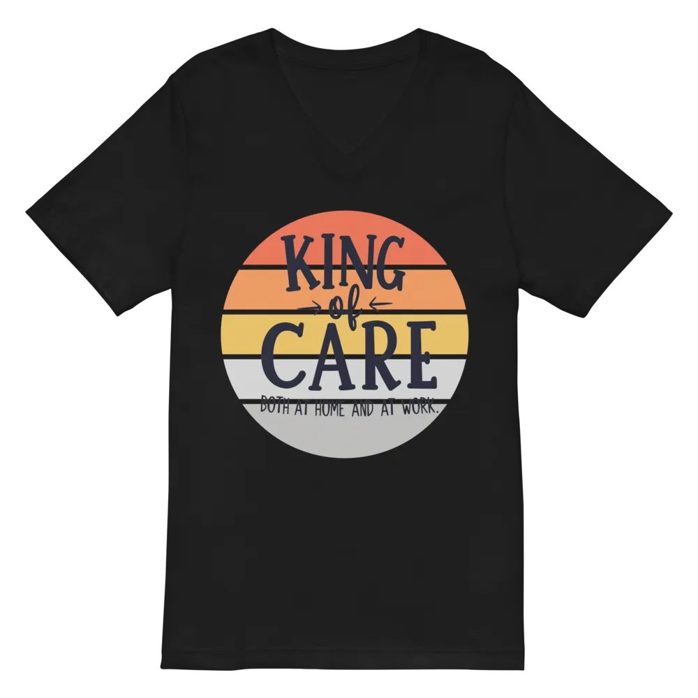 King of Care V-Neck Tee product image (3)