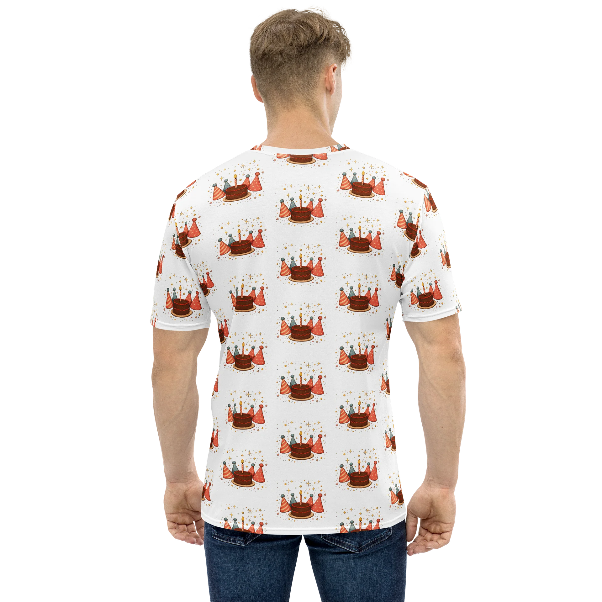Cat brigade Birthday All-Over Tee product image (1)