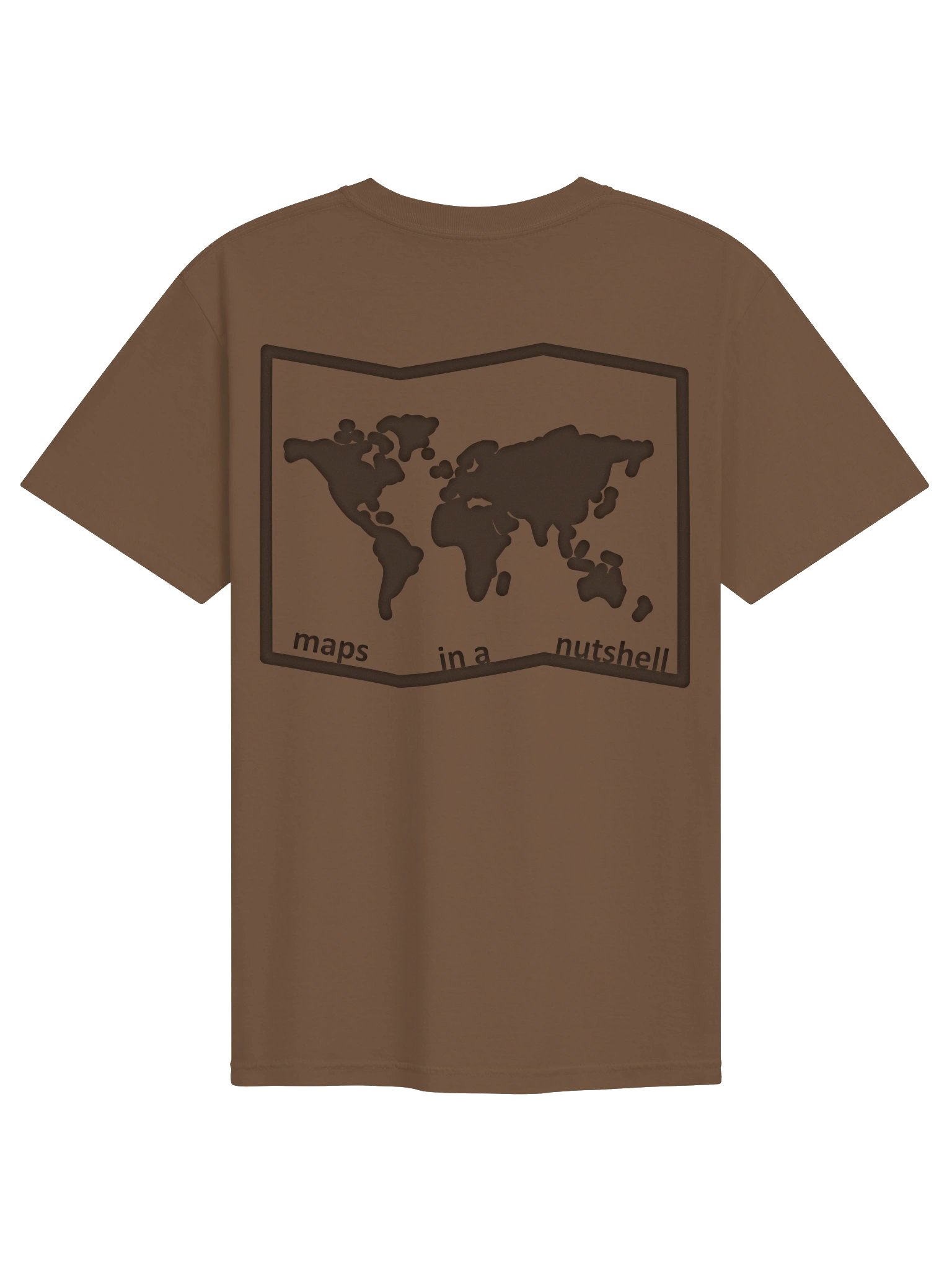 Brown Map Tee product image (2)