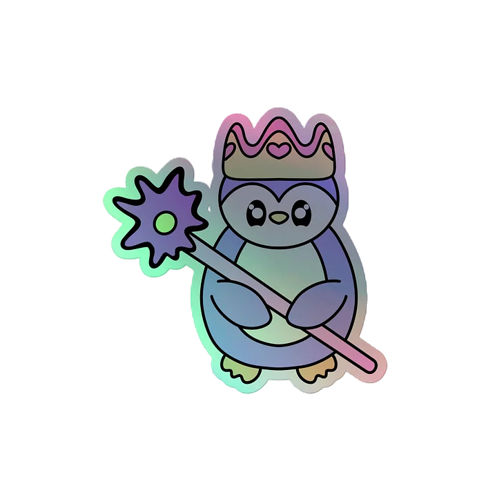 Holographic Queenquin Sticker product image (2)