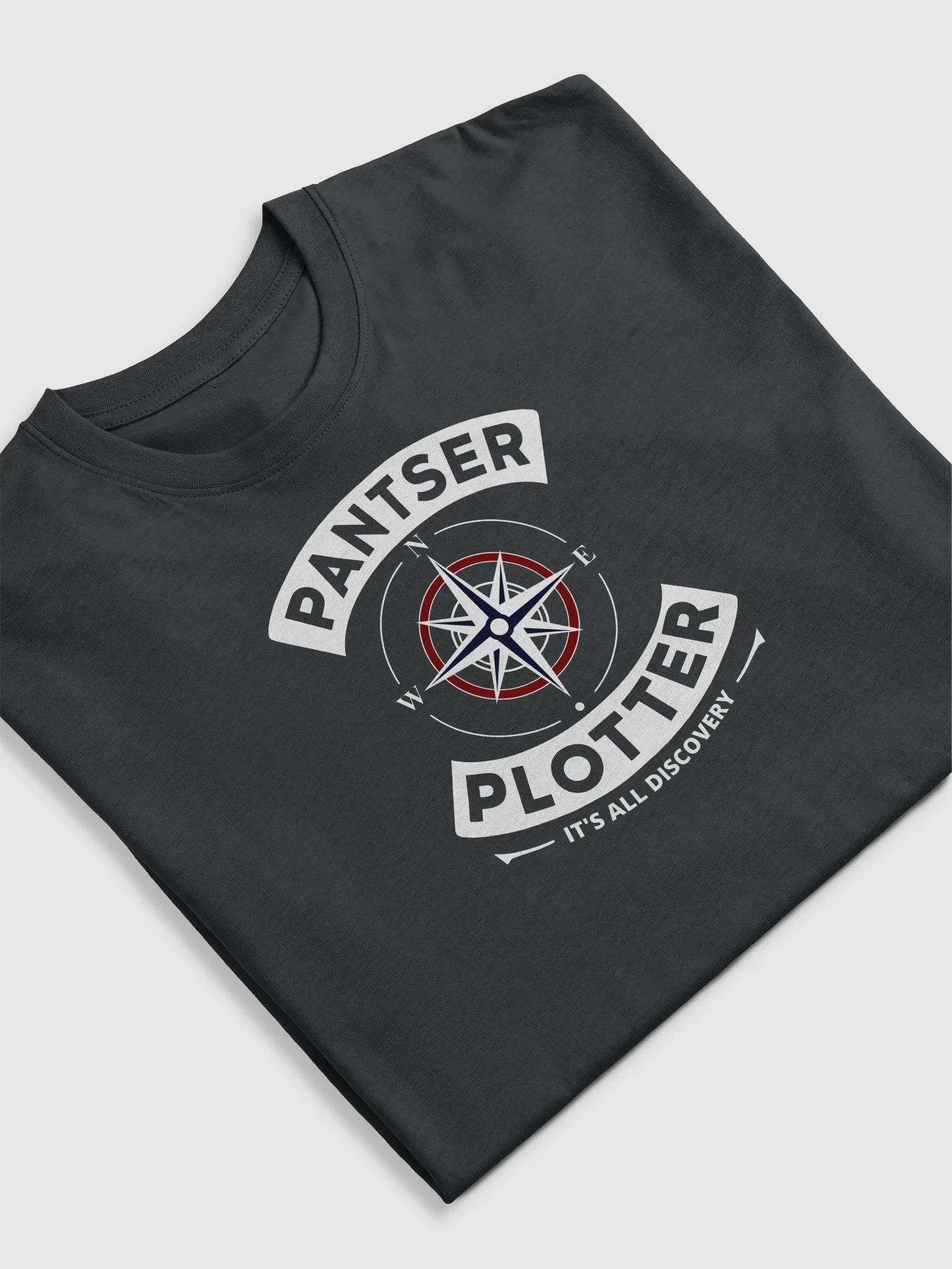 Pantser Plotter It's all Discovery—Premium Heavyweight T-Shirt (Color Image) product image (5)