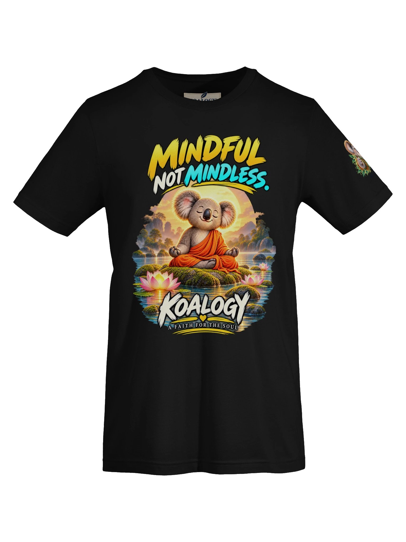 Koalogy “Mindful, Not Mindless” Statement Tee product image (5)