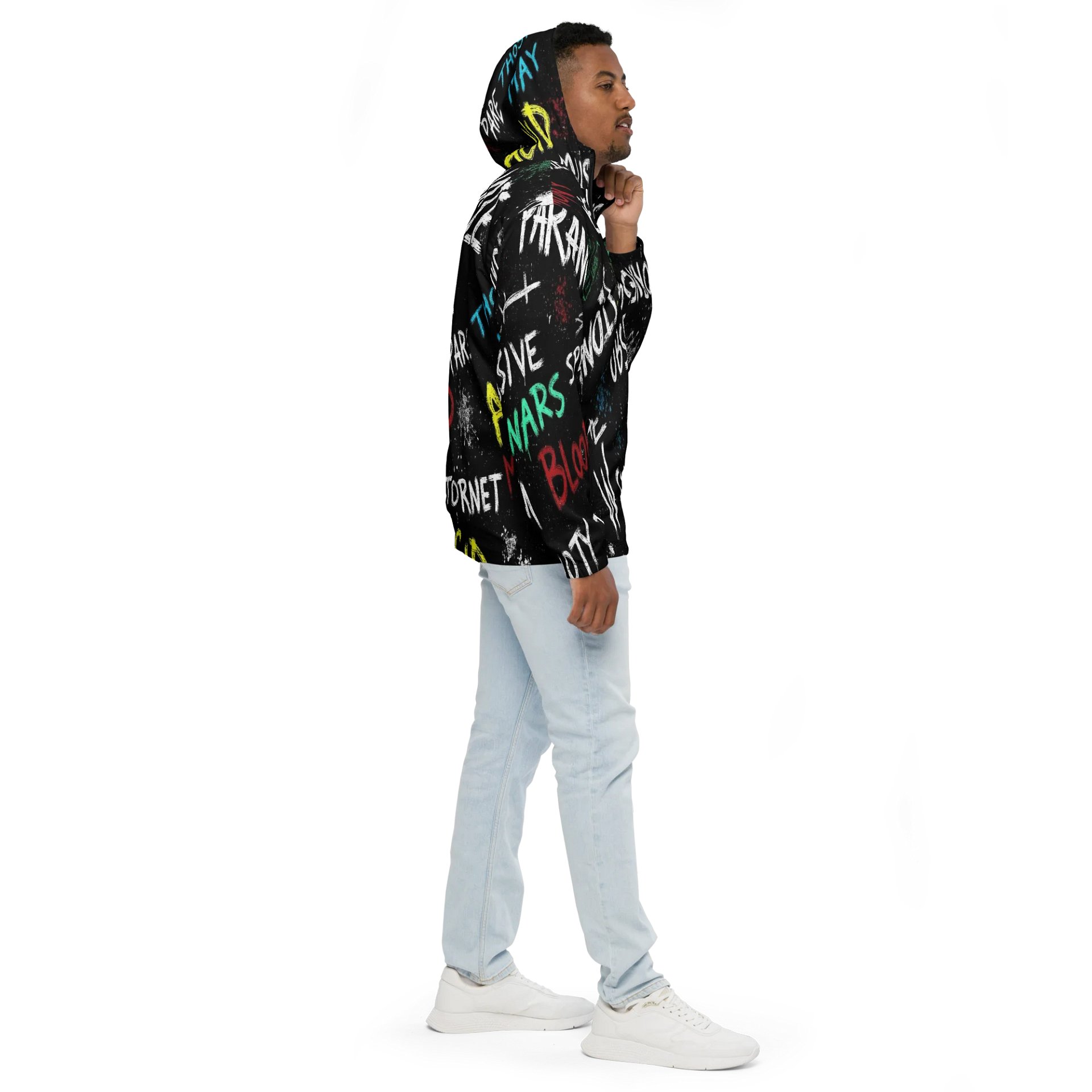 PSYCHO – Mental Static Series - Collage Windbreaker product image (5)