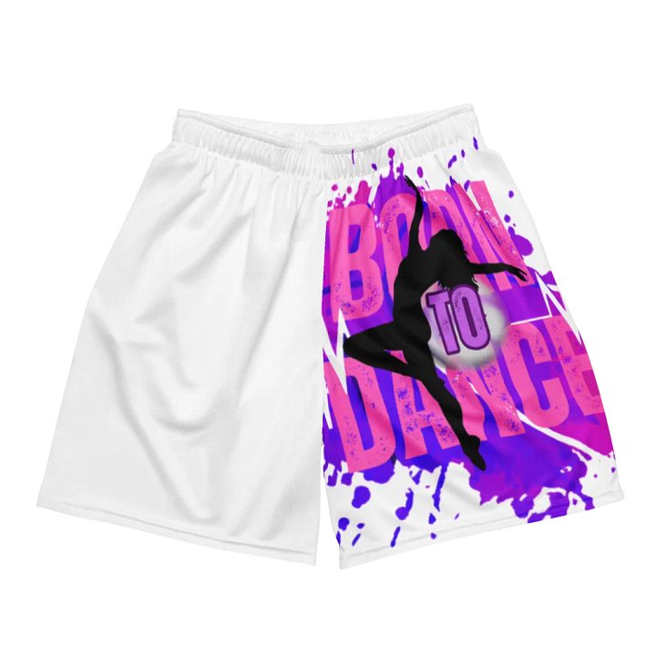 Expressive Born to Dance Her Silhouette Mesh Shorts product image (2)