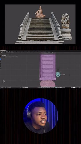 How I built a full 3D scene using only Free 3D models, Full video on YouTube ▶️🔥 Link in Bio @nedy_pictures 

#vfx #blender3d...