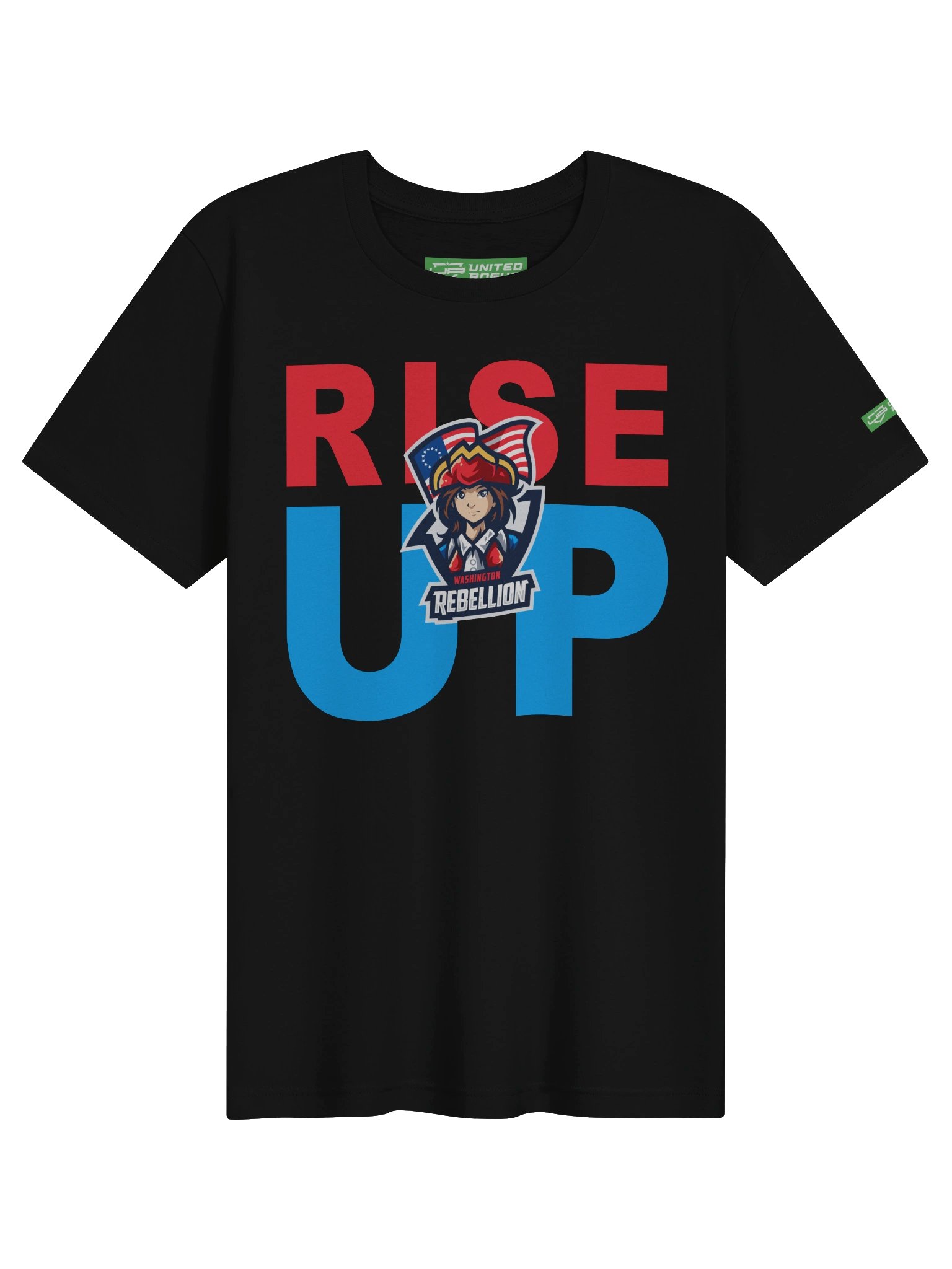 Washington Rebellion Rise Slogan Series Tee product image (1)