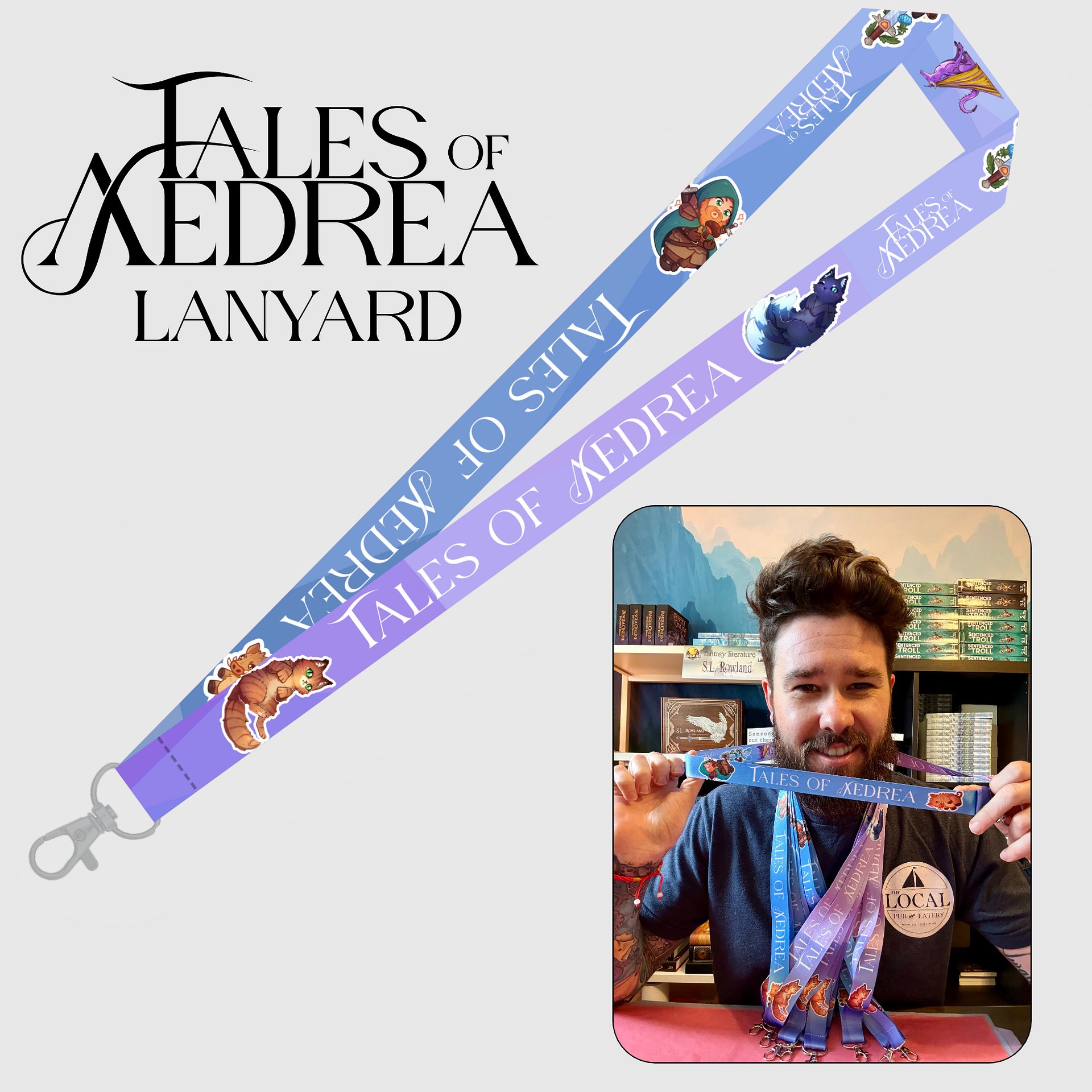 Tales of Aedrea Lanyard product image (1)