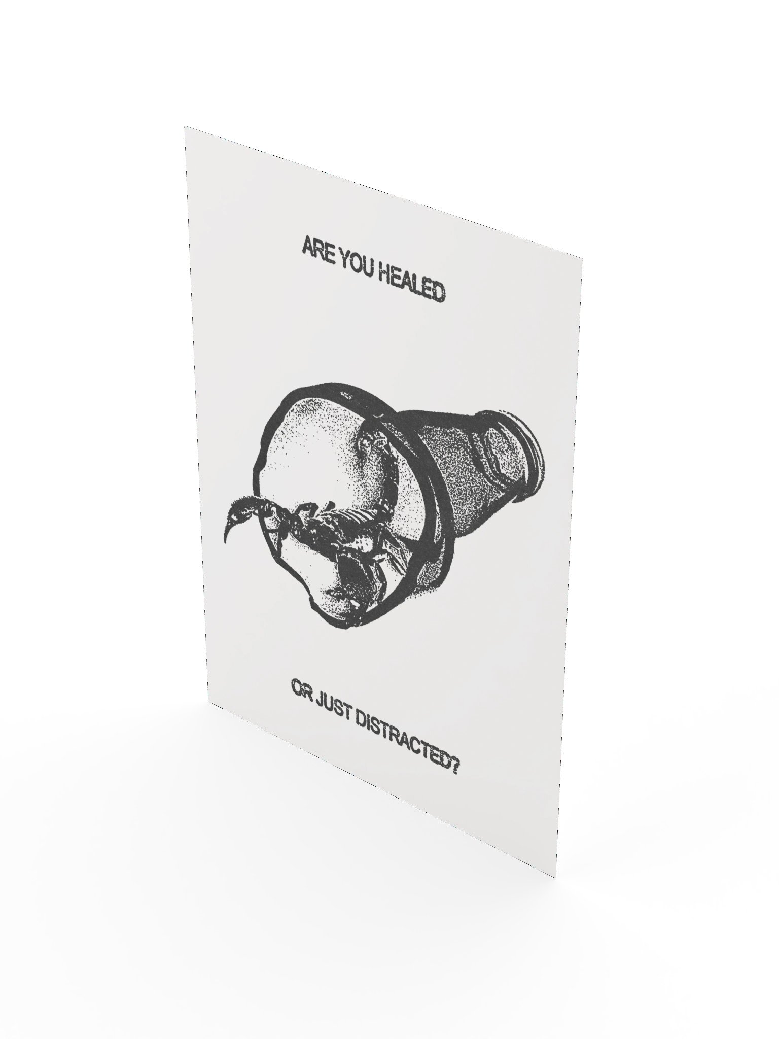 HEALED/DISTRACTED POSTER product image (16)