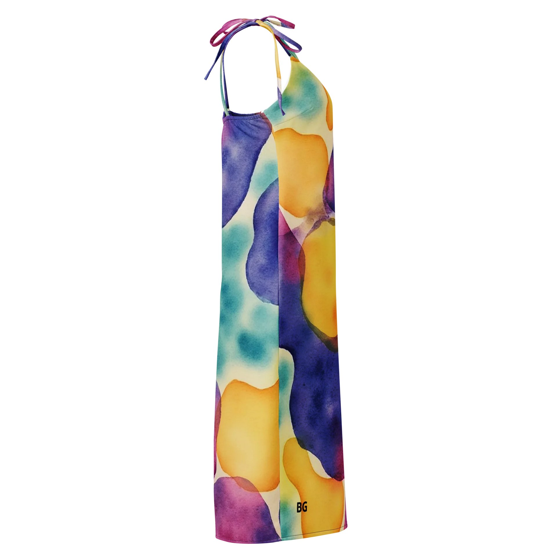 Barry Grady 'Blossom Breeze' Midi Chiffon Dress product image (4)