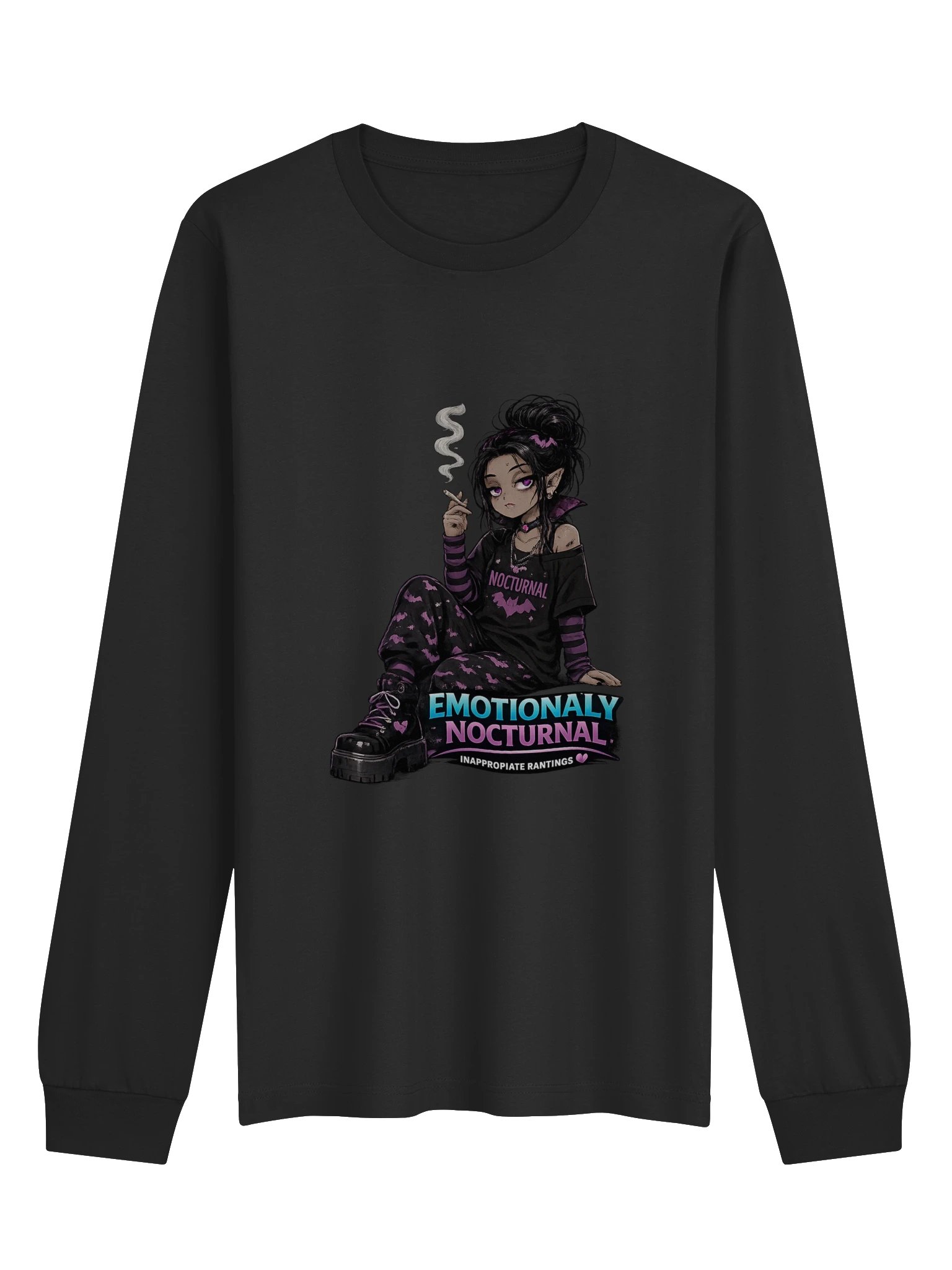 Emotionally Nocturnal Long Sleeve product image (1)