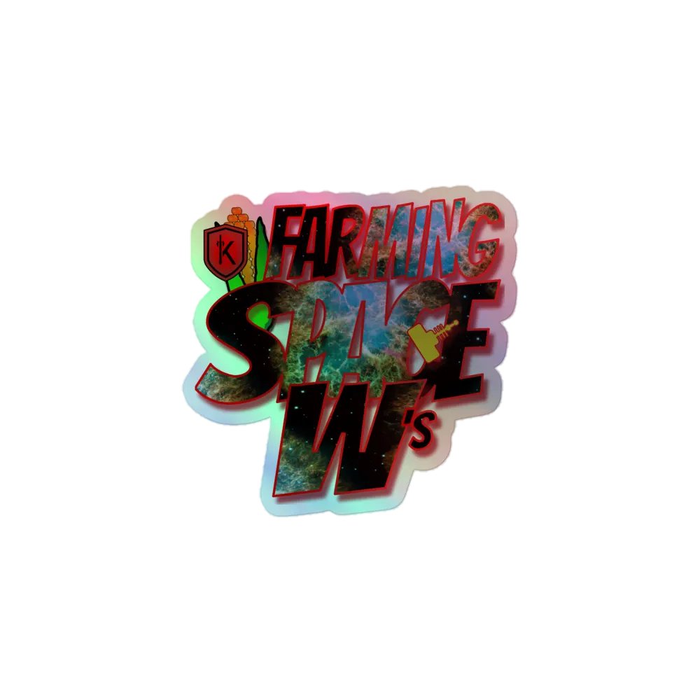 Galactic Farming Holographic Sticker Set product image (1)