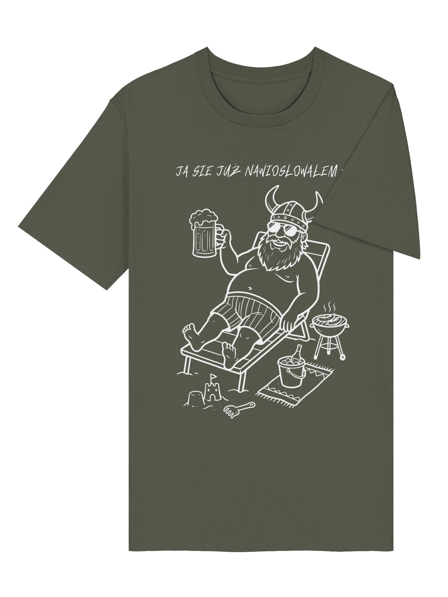 Ja się już nawiosłowałem - unisex t-shirt z bawełny organicznej product image (54)