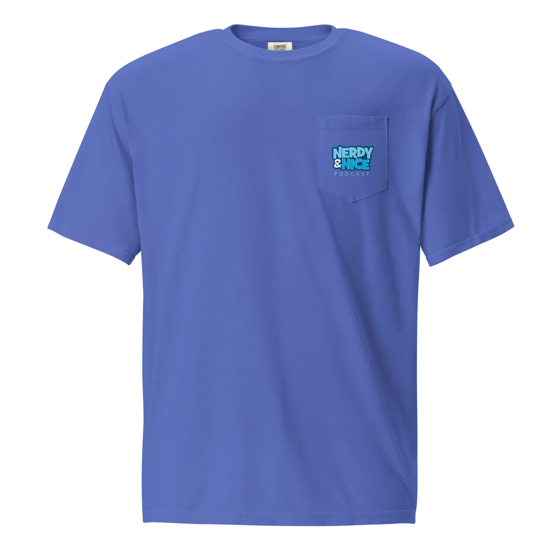 Nerdy & Nice Pocket Tee product image (1)