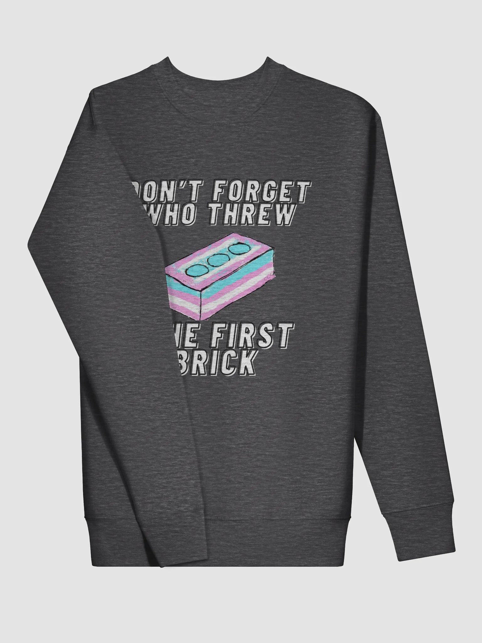 Don't Forget Who Threw The First Brick Sweatshirt product image (12)