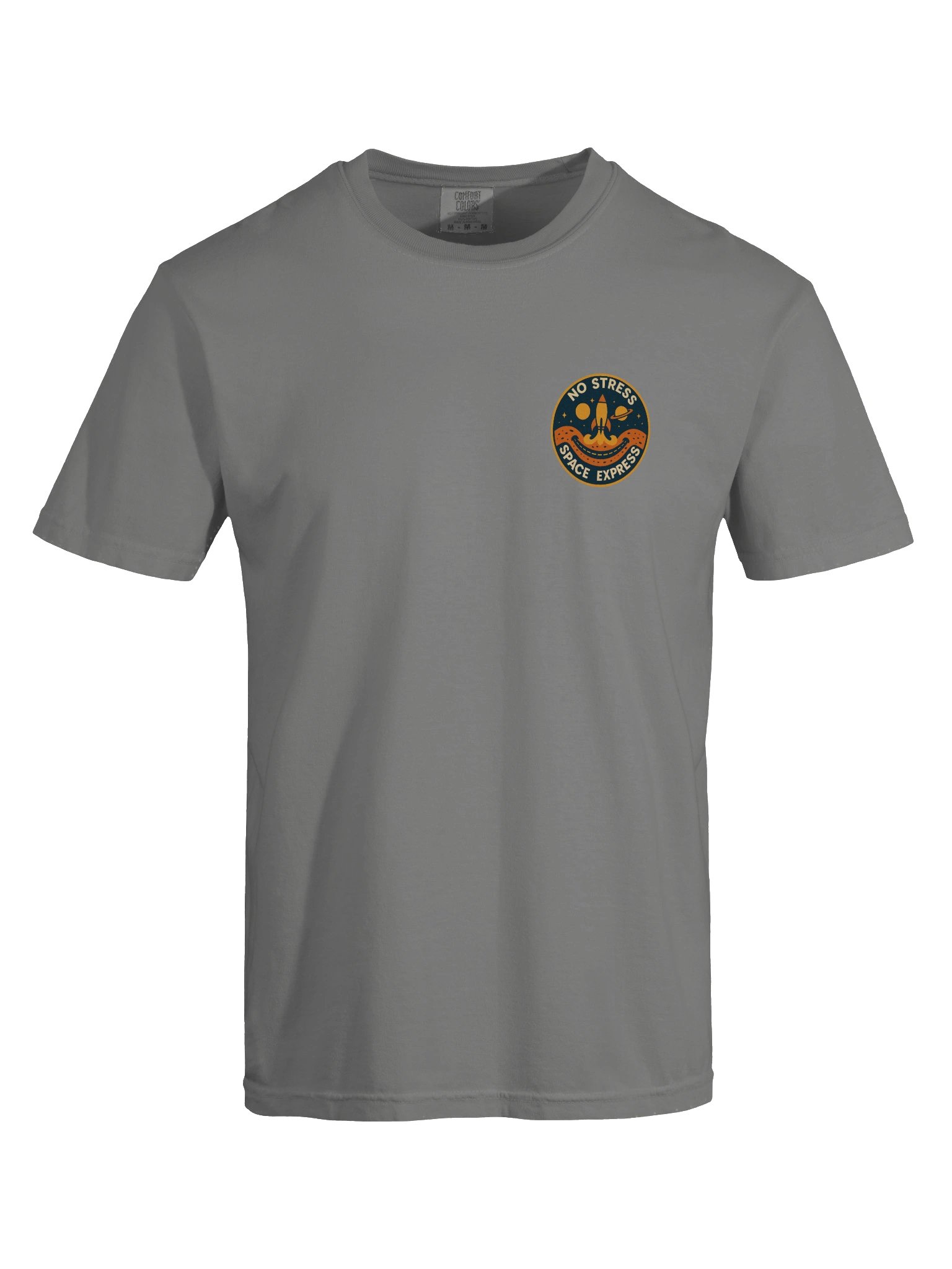 No Stress Space Express - Chest Logo T-shirt product image (4)