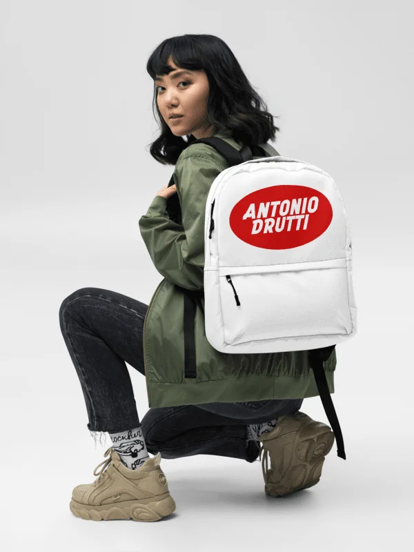 Antonio Drutti Red Logo Backpack product image (1)
