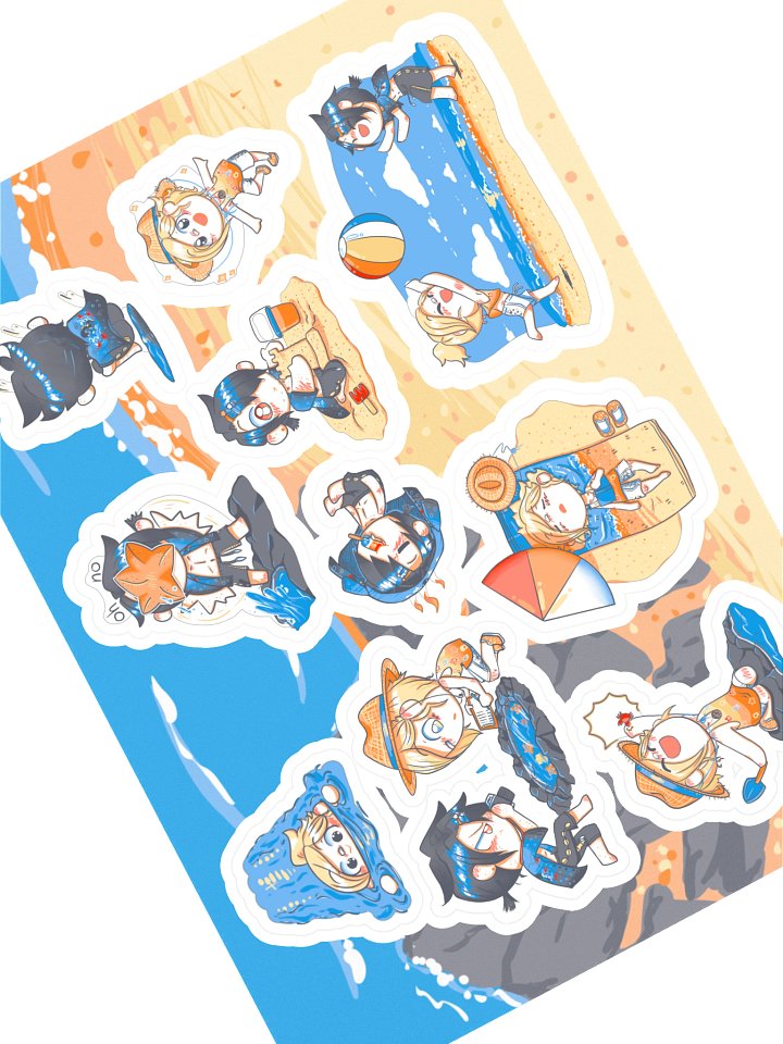 Summer 2026 Sticker Sheet product image (1)
