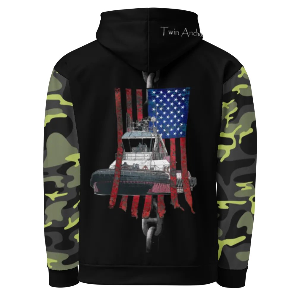 AF - Barge Bridal Chain & Athena (Camouflage & Black) – Performance Marine Wear | Twin Anchor Apparel North Current Line product image (1)