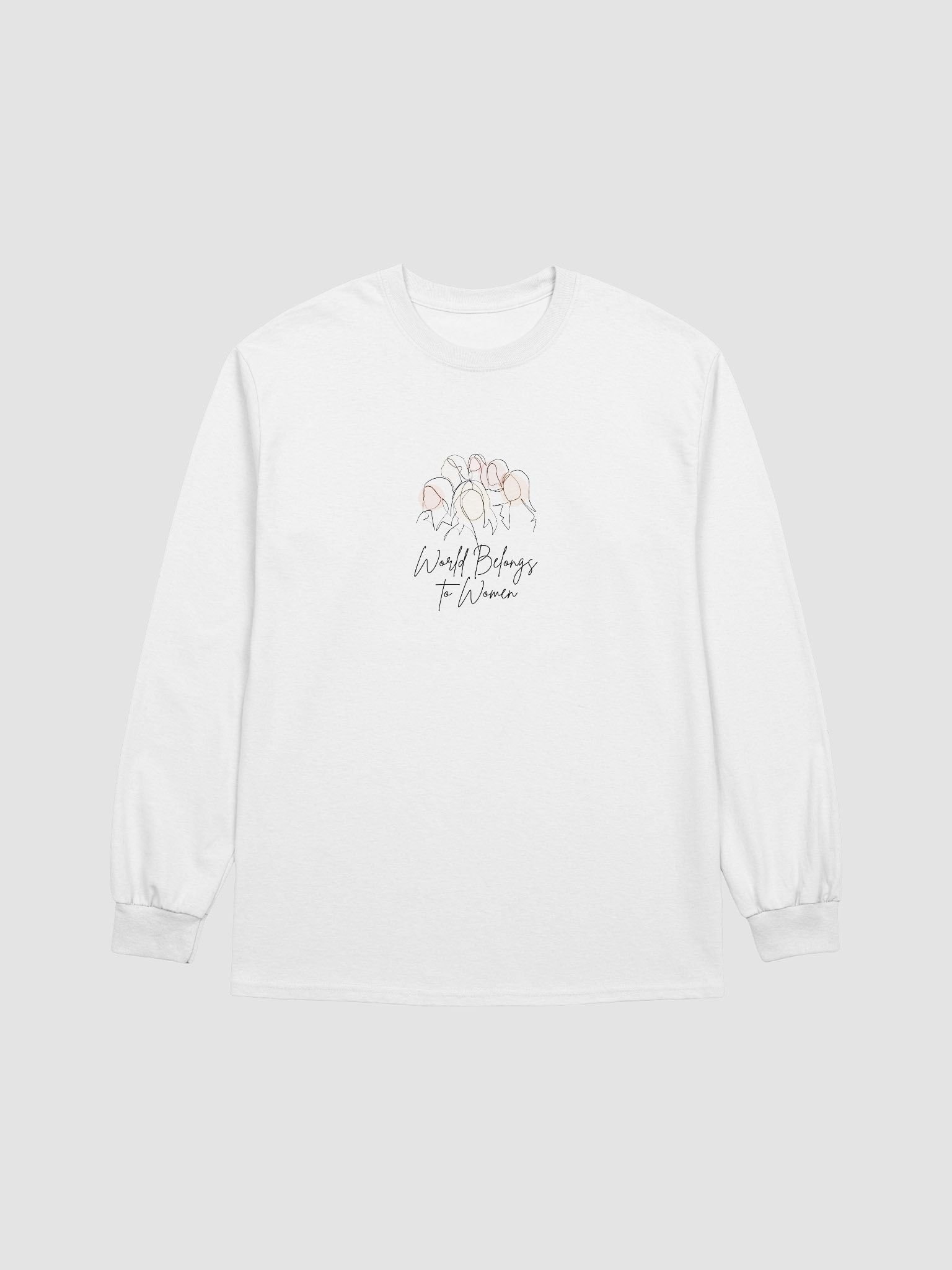 Women's Ultra Cotton Long Sleeve T-Shirt ULFB0148 product image (1)