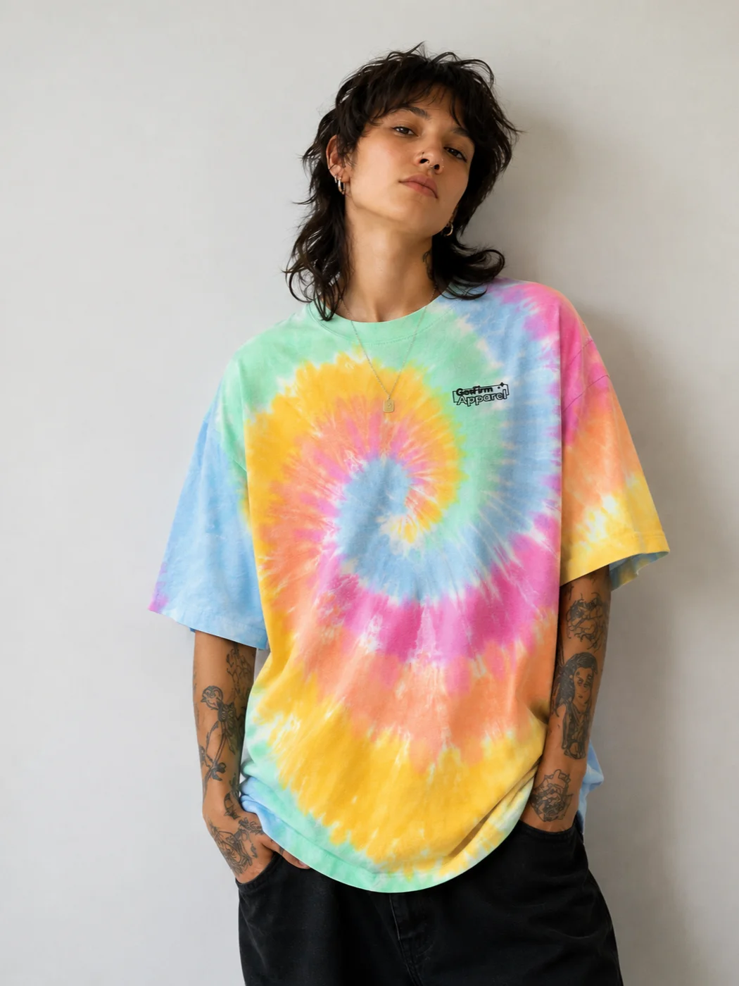 Oversized Tie-Dye T-Shirt | Gender Free product image (1)