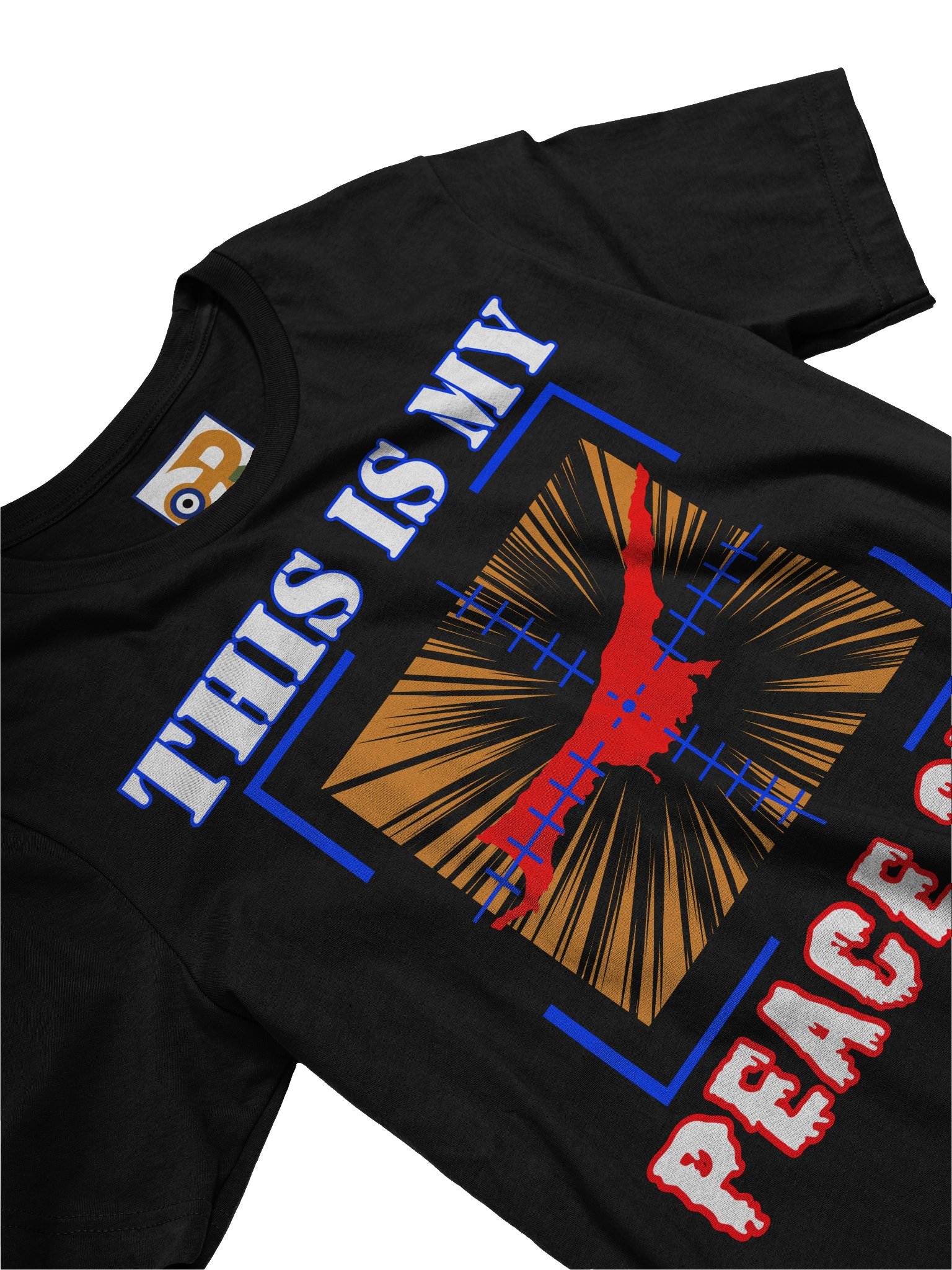 Ο κατεχόμενος Βορράς / This Is My Peace Sign T-Shirt product image (3)