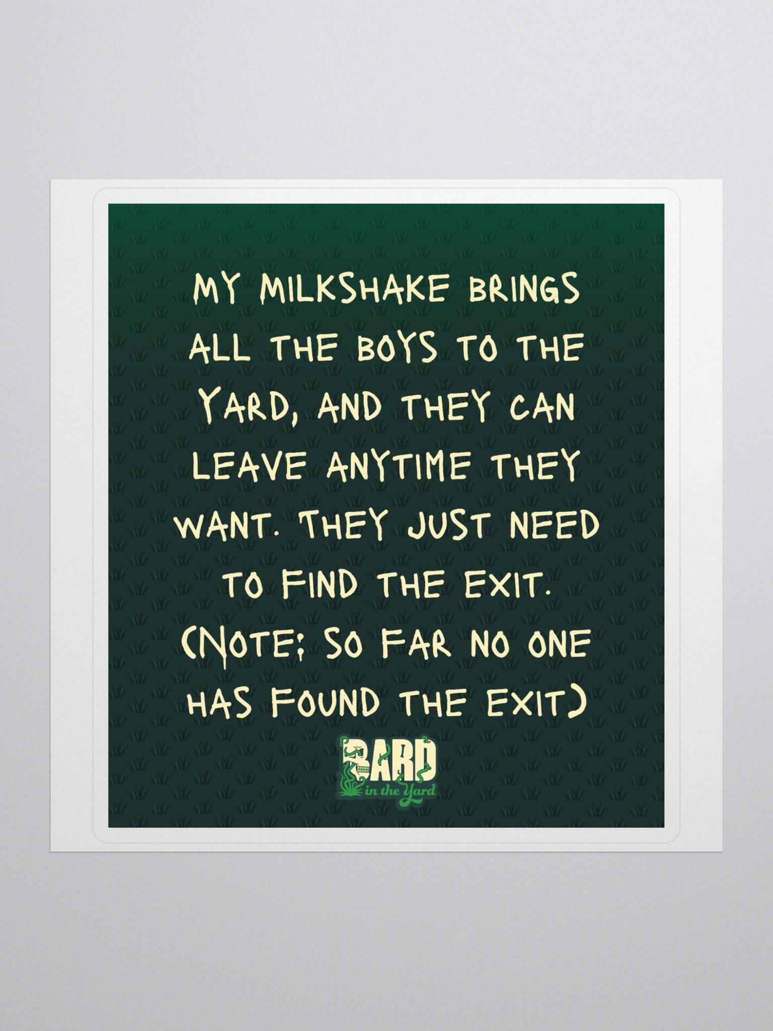 Milkshakes Sticker product image (1)