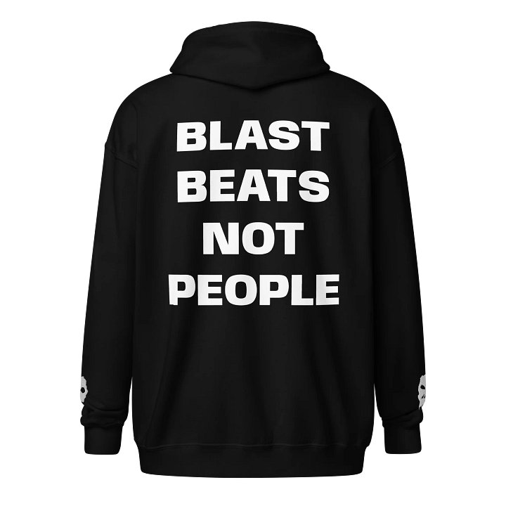 Blast Beats Zipper Hoodie product image (2)