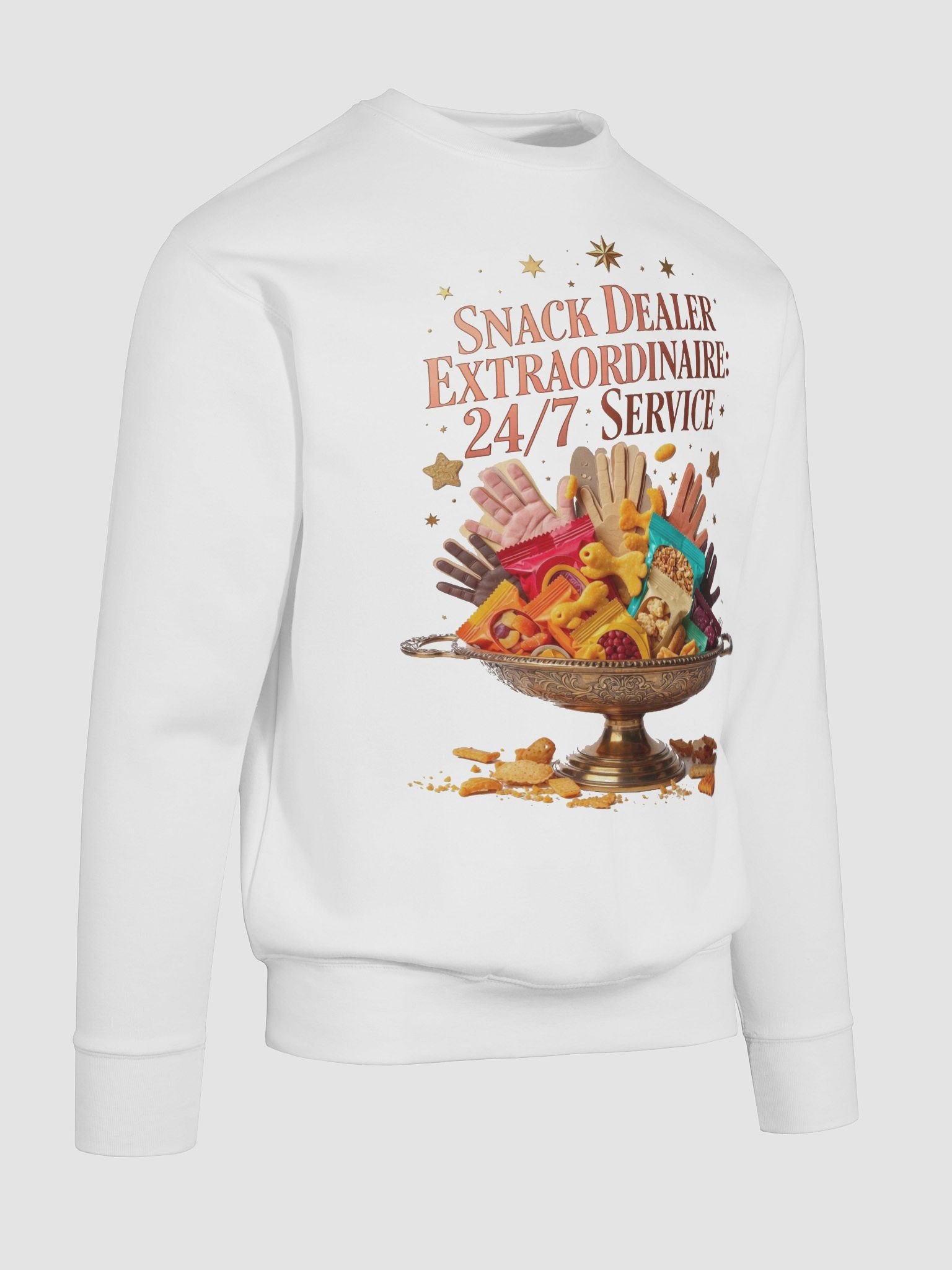 Snack Dealer Extraordinaire pullover | 24/7 Service Funny Mom Humor Gift product image (10)