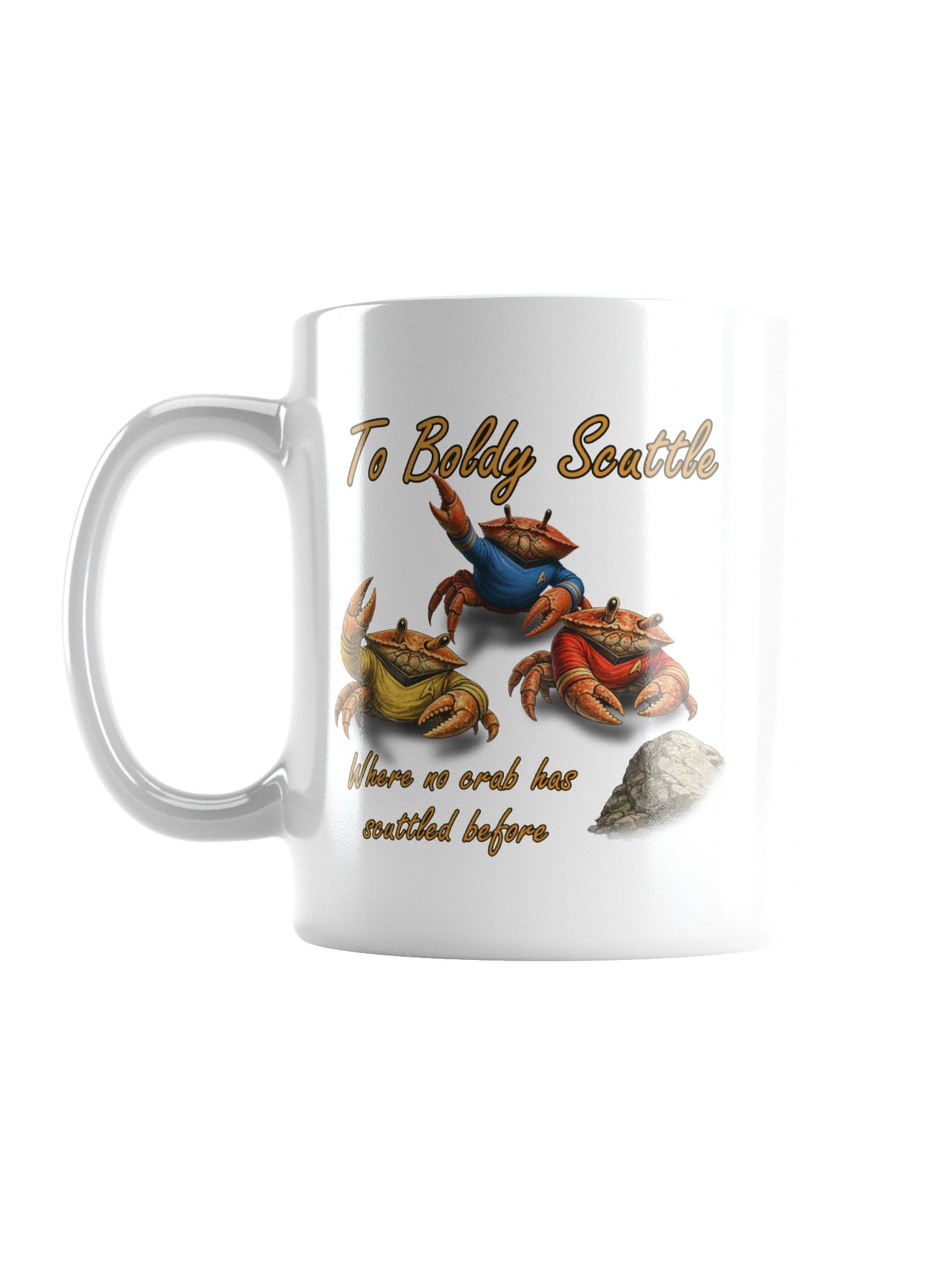 To Boldly Scuttle — COTTONTAIL86 Gamer Mug product image (2)