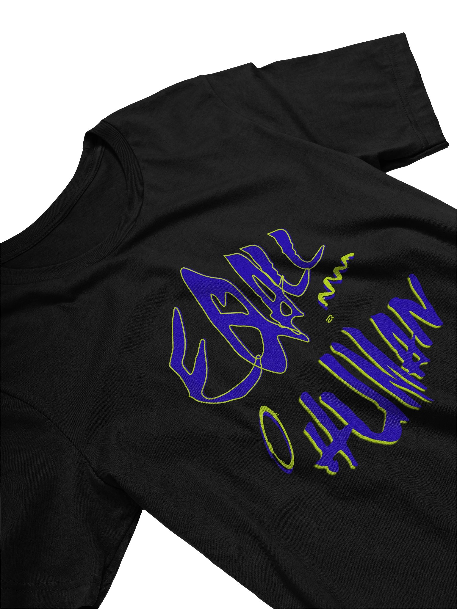 EQuALL Human_Bella + Canvas Unisex T-shirt_R3CVR.i by EQALL® Essentials_Blue / Green product image (1)