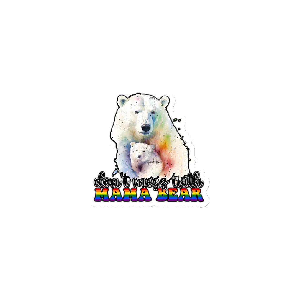 Don't Mess With Mama Bear Sticker product image (1)