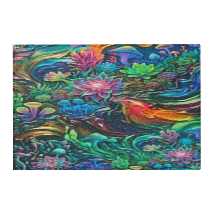 Bioluminescent Cradle - Celestial Chaos Rug product image (2)