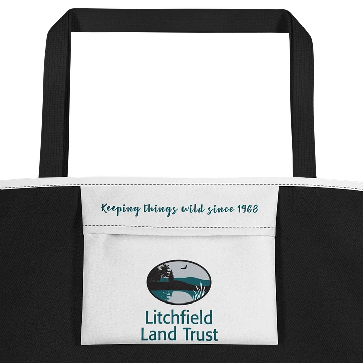 Litchfield Land Trust Tote Bag With Pocket product image (2)