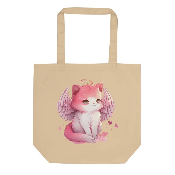 Angel Kitten Fantasy Eco Tote product image (1)