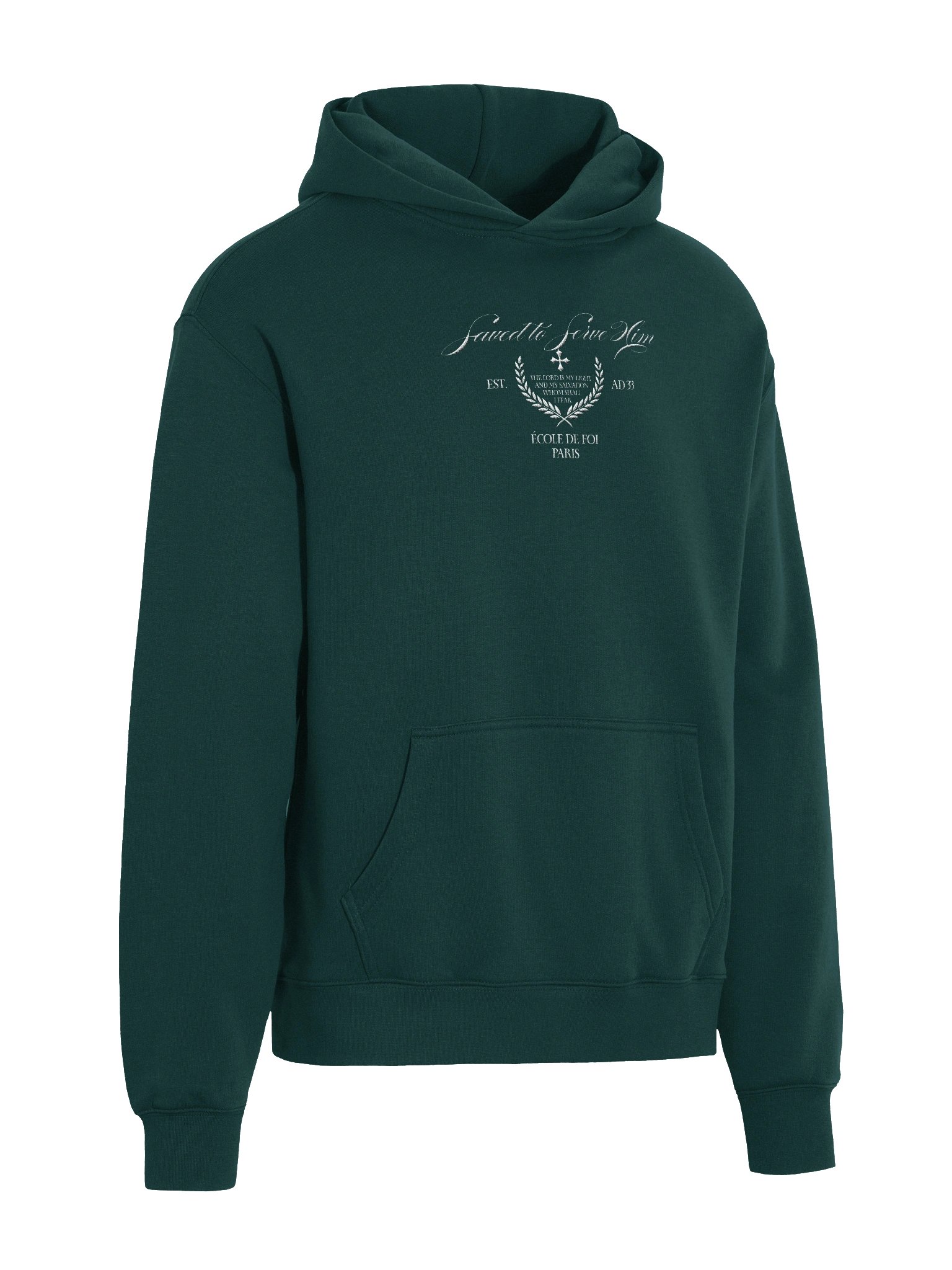 Saved to Serve Him Oversized Hoodie product image (4)