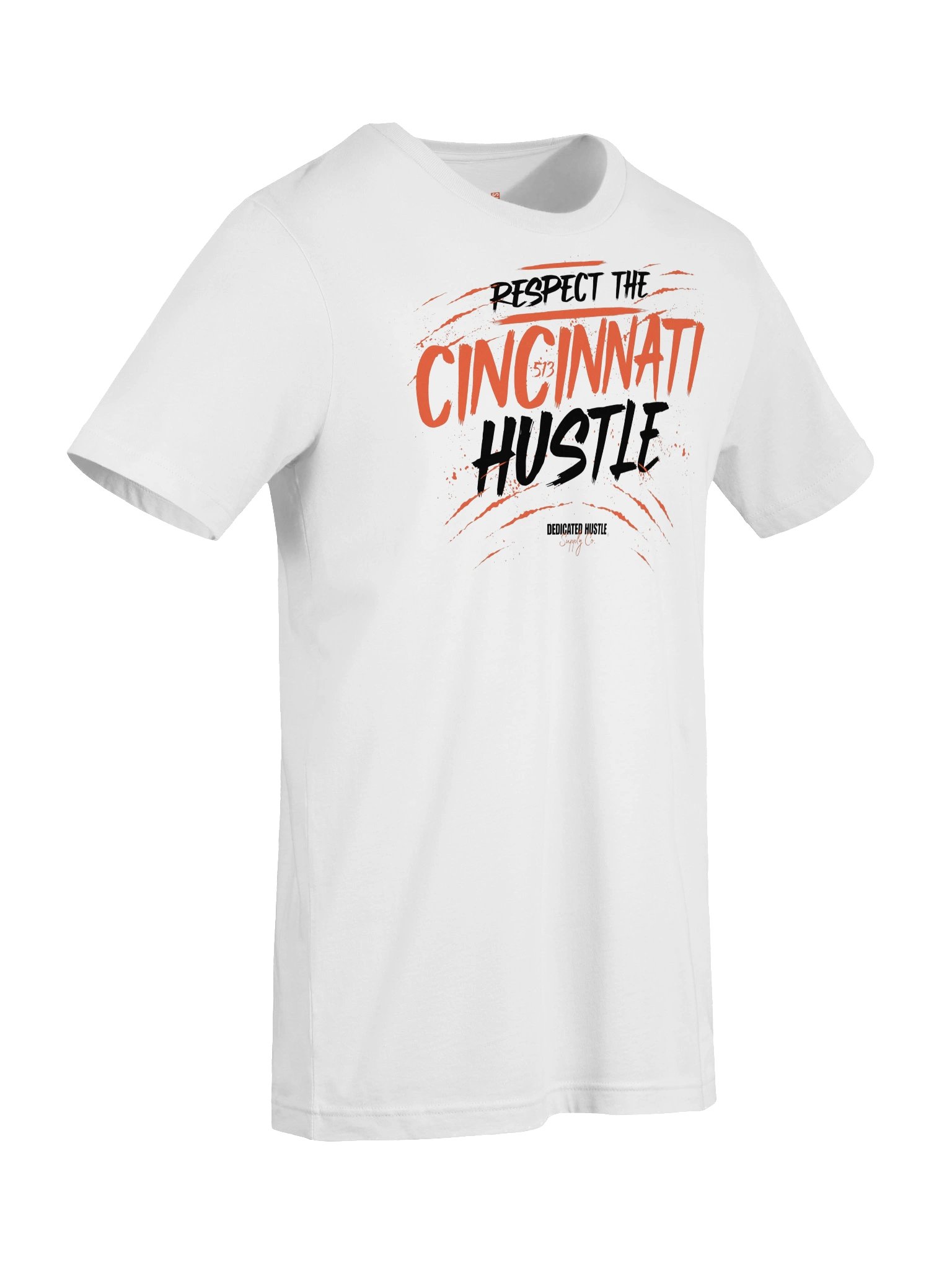Respect The Cincinnati Hustle - Street Edition Tee | Light Colorways product image (2)