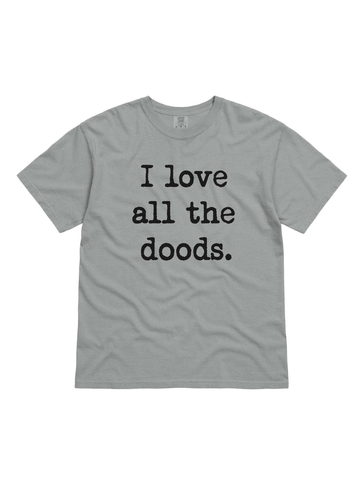 I Love Doods Comfort Colors Garment-Dyed Heavyweight T-Shirt product image (2)