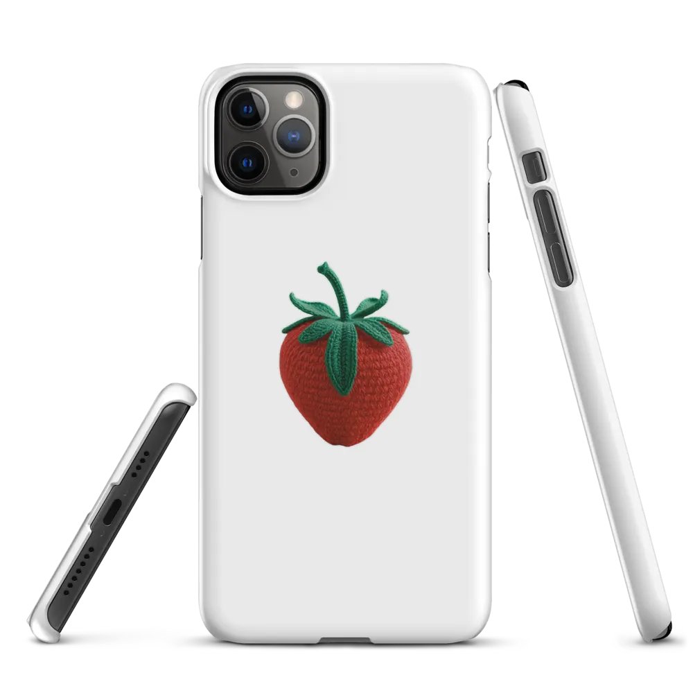 CosyAvocado Snap Case for iPhone Strawberry #1 product image (3)