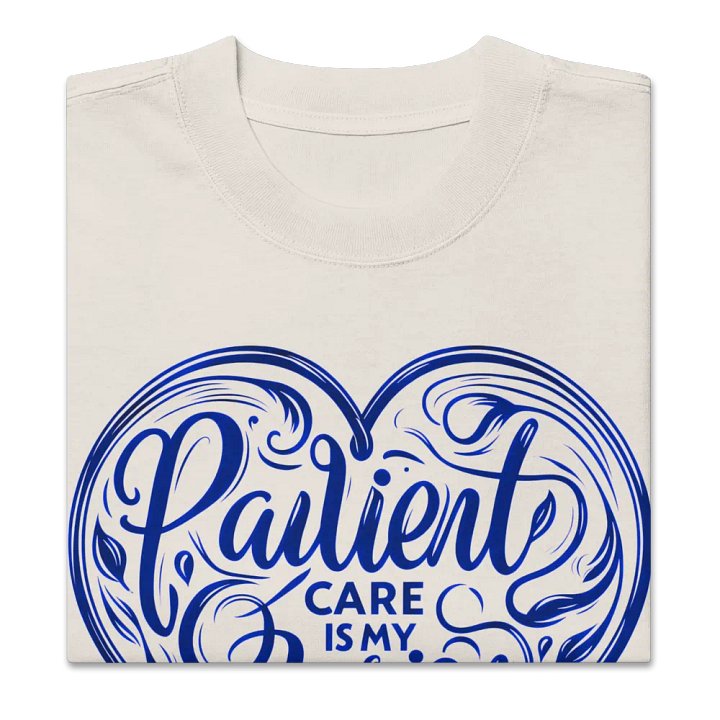 Passionate Patient Care Heart Print T-Shirt product image (30)
