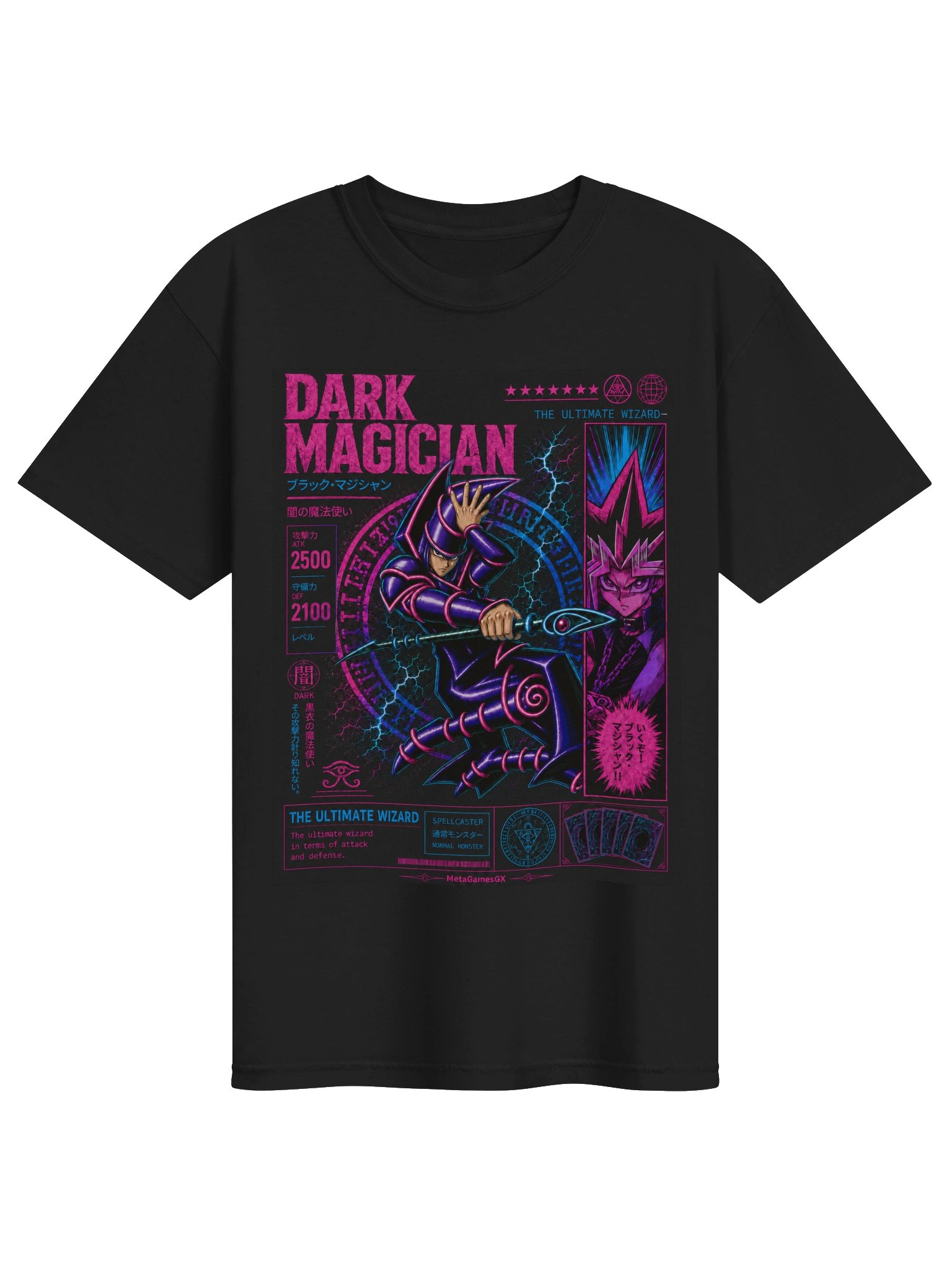 Dark Magician — Neon Arcana Tee product image (1)