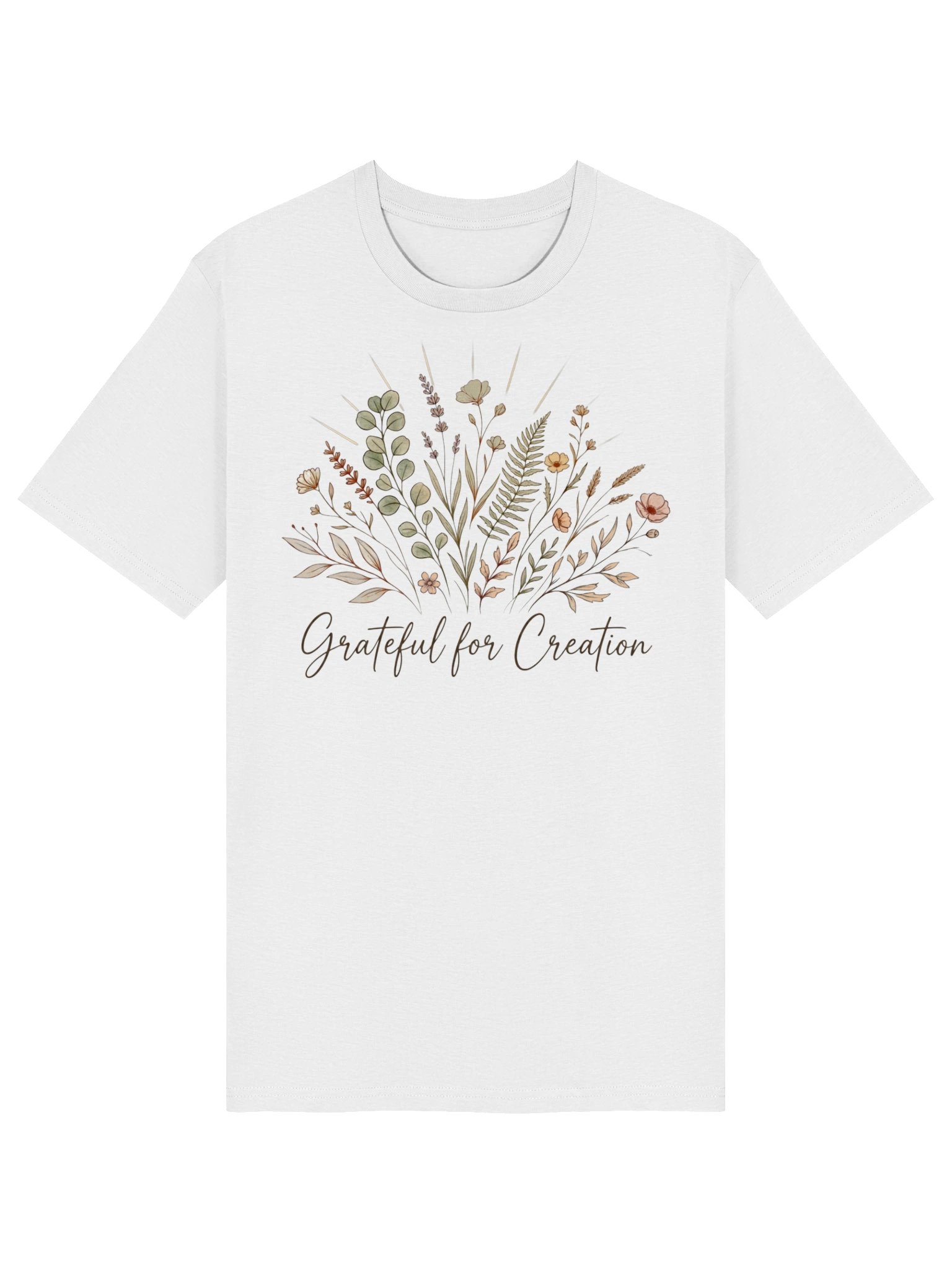 Grateful for Creation – Creation Care Faith Organic Cotton T-Shirt product image (22)