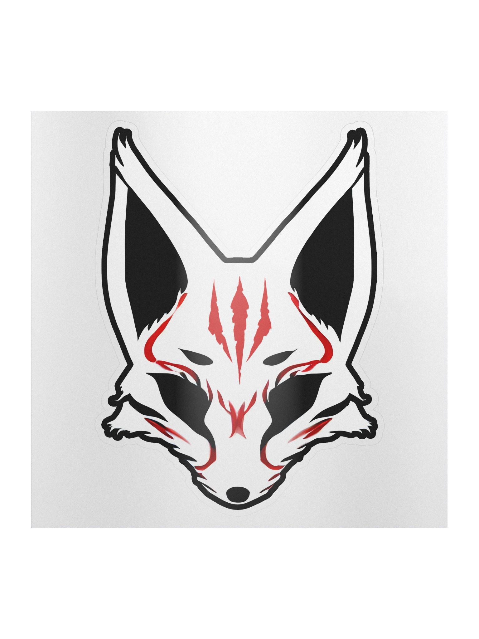 【VIXWYTCH】Fox Mask Sticker product image (1)