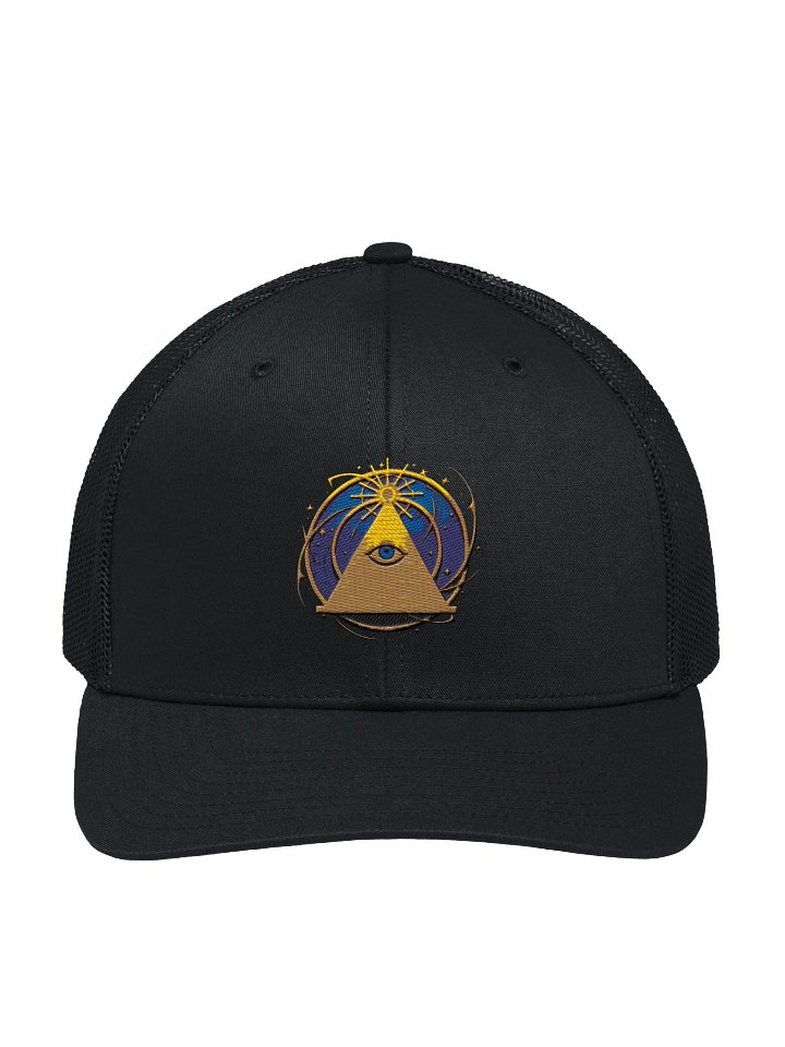 Radiant Eye of Wisdom Snapback: Richardson Trucker Hat product image (3)
