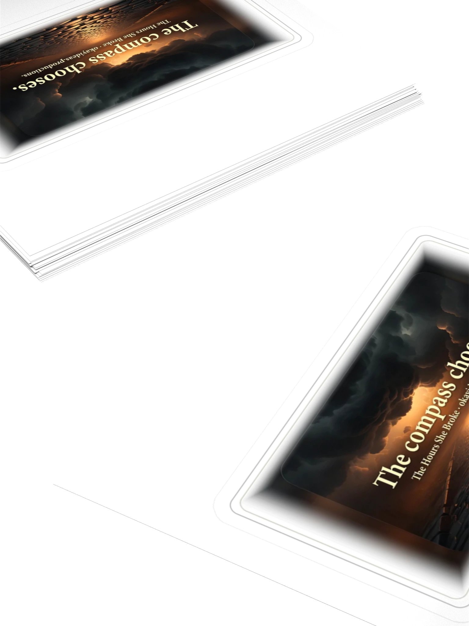 The Hours She Broke — The Compass Chooses Sticker product image (4)