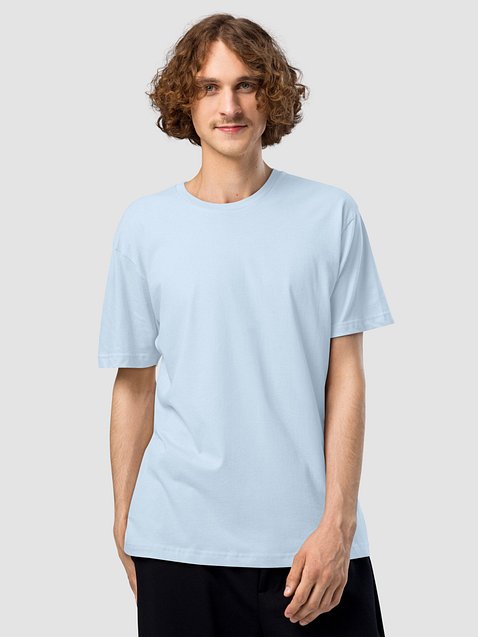 Photo showing LAT Unisex Fine Jersey Tee