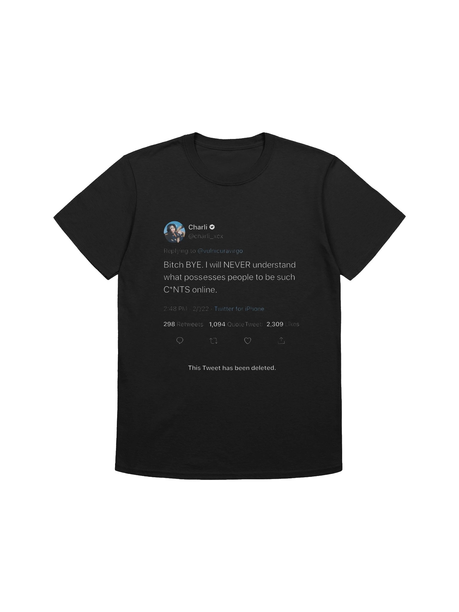 Charli Bitch Bye I Will Never Understand Shirt product image (1)