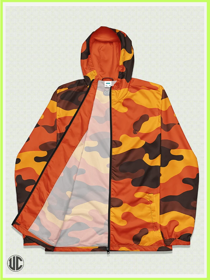 Savage Sunset Orange Camo – Windbreaker product image (1)